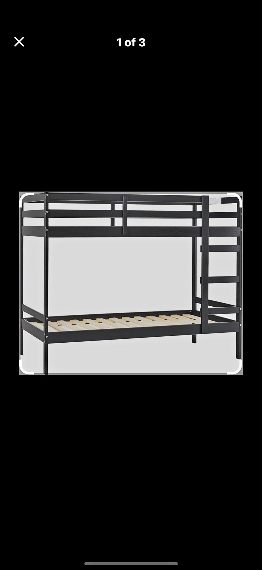 IKEA Bunk Bed /2 Twin Mattress (like New)