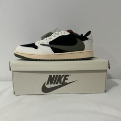 Travis Scott Jordan 1 Low ‘Olive’