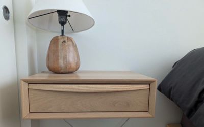 2x Article Lenia Floating Nightstand set