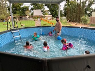 Make an offer! Intex 14ft Above Ground Swimming Pool