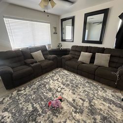 Dark Grey Couches
