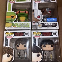 Funko Pop Lot Of 9