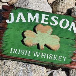 Wooden Bar Sign