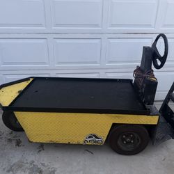 Man Mover Hauling Golf Cart Transport 