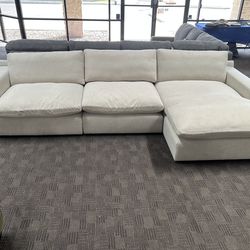 Cream cloud sectional (other colors available)