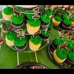 Football “one” birthday supplies