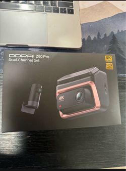 New DDPAI Z60 Pro 4K Dash Cam/ back camera