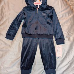 Authentic Juicy Couture Sweatsuit for 3 year old toddler girl