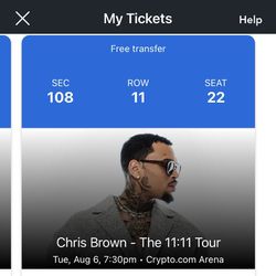 Chris Brown Tickets!