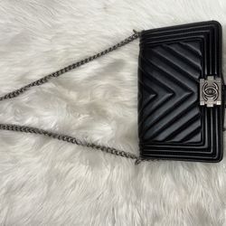 Chanel Chevron Lambskin Old Medium Boy Bag