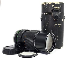 Near MINT Olympus OM-System Zuiko Auto-Zoom f/4 75-150mm OM-Mount Lens w/ Case