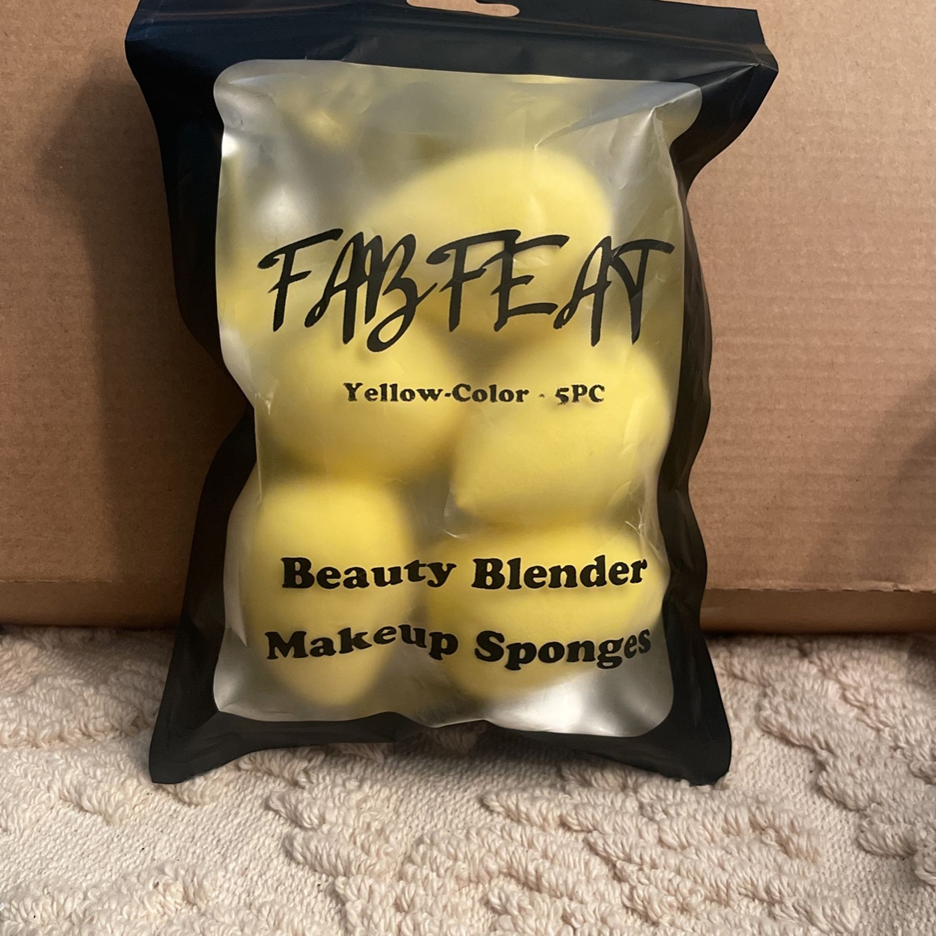 Fab Feat Yellow Beauty Blenders 