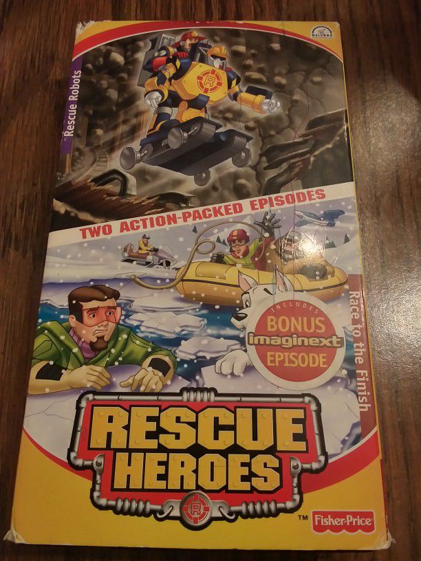 Rescue Heroes Vhs 