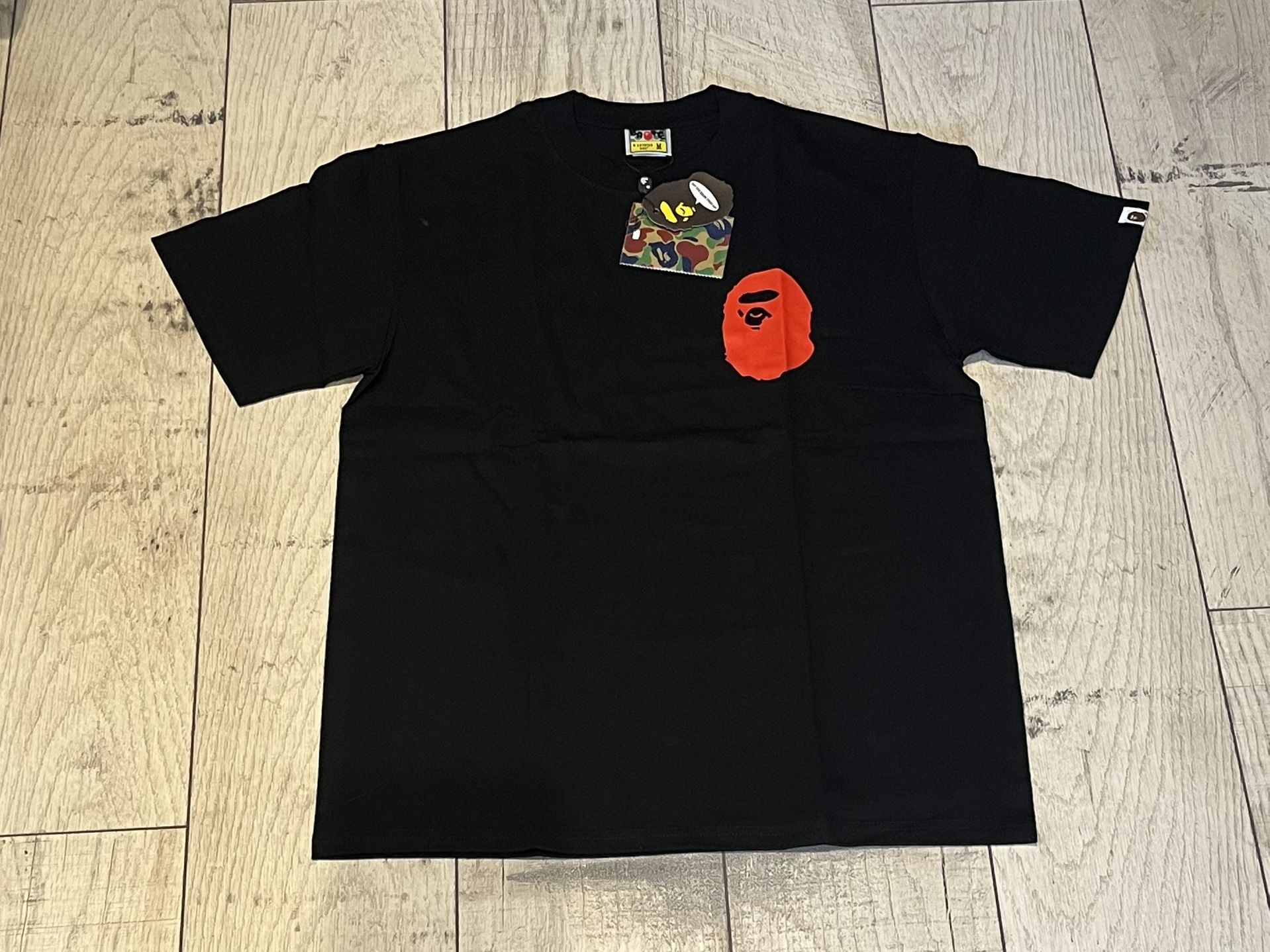 BAPE Black/Red Shirt