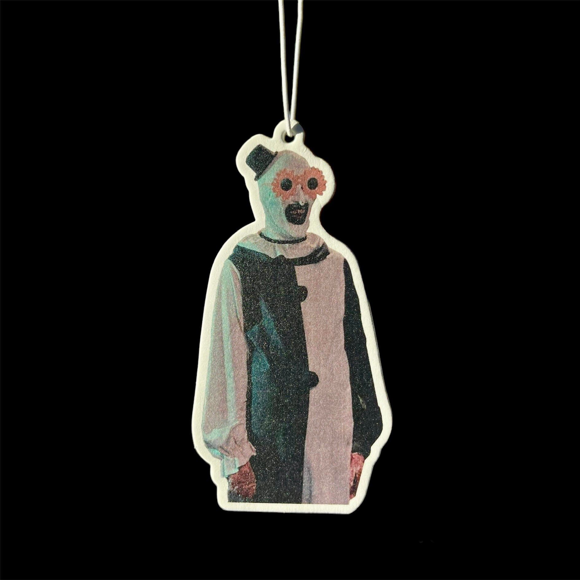 Art the Clown Terrifier Custom Car Air Freshener | New Car Scent