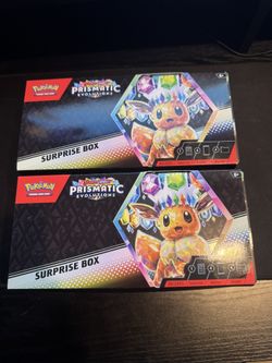 2x Pokemon Prismatic Surprise Box Opened!!