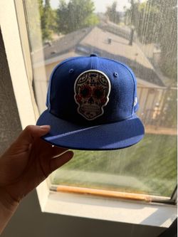 Day of the dead dodgers hat