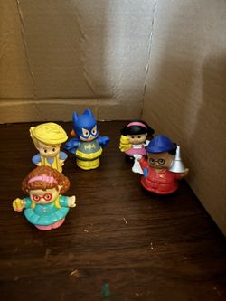 Mattel /Fisher Price 5 Assorted Little People $12 