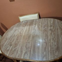 Dining table with chairs