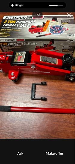 2-Ton Compact Hydraulic Floor Jack – Heavy Duty