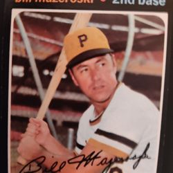 Bill Mazerowski 1973 Topps Baseball Card