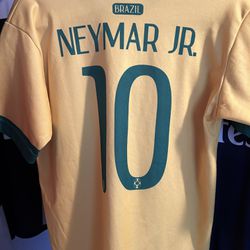 Neymar Jr Brazil Home Jersey