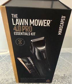 MANSCAPED The Lawn Mower 4.0 Pro Essentials Kit, SkinSafe Electric Groin and Body Hair Trimmer, Men's Grooming Gift Set