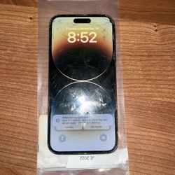 iPhone 14 Pro Max 128Gb Unlocked Cracked 
