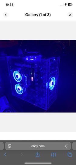 Gaming Pc.. Vintage Retro Case Custom Gaming Pc.. Rare Case