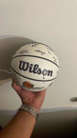 Signed Mercury Basketball, Team From 2024