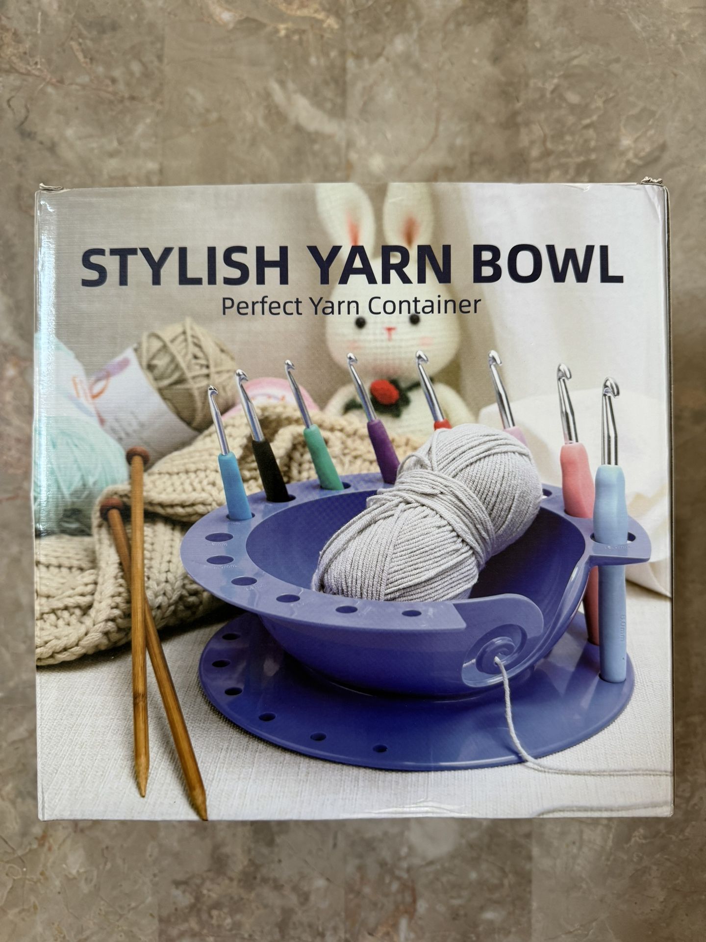 BRAND NEW STYLISH YARN BOWL