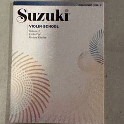 Suzuki Volume 2 Violin 