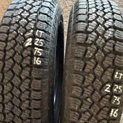 LT225/75/16 Pair