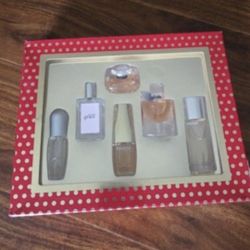 New Miniature Lancone, Estee Lauder, Clinique, Philosophy & Tresor Multi Perfume Set