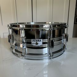 Vintage Chrome TAMA SWINGSTAR snare Drum 80s/ 6.5x14 -MIJ