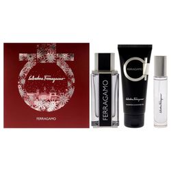 SALVATORE FERRAGAMO - SUBTIL 3PC SET EDT ( M ) 3.4 OZ