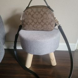New Coach Serena Satchel In Signature Canvas