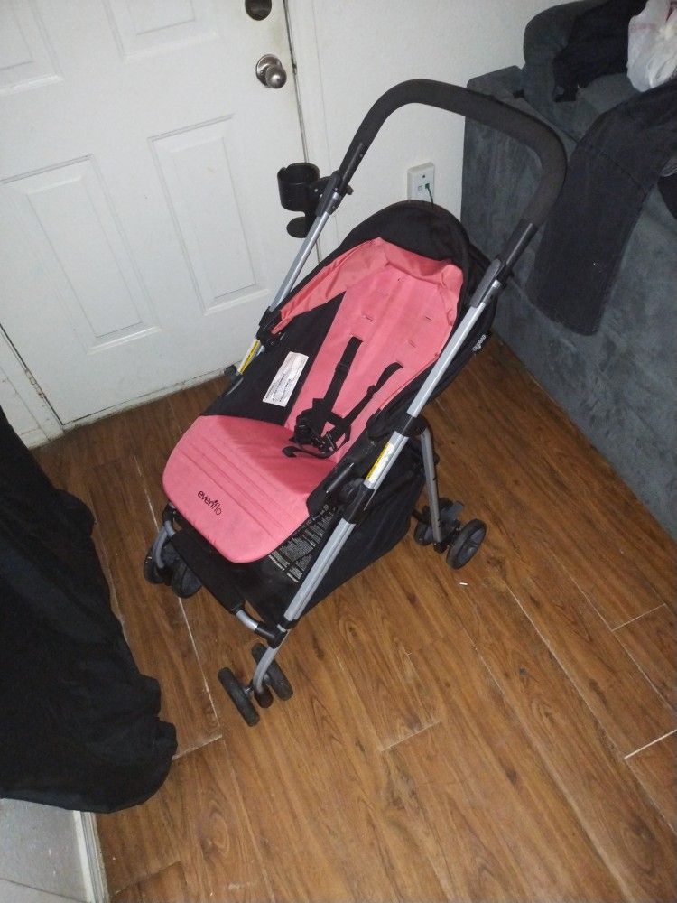 Evenflo Stroller Pink
