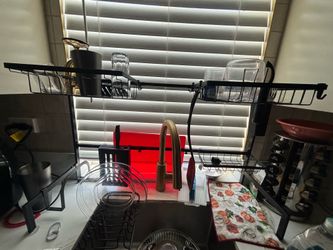 Dish rack and spice rack