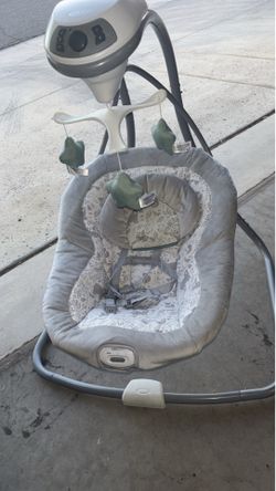 Baby swing and shower tub