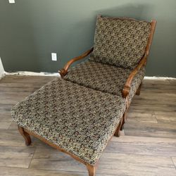 Tommy Bahama Chair With Monkey Print