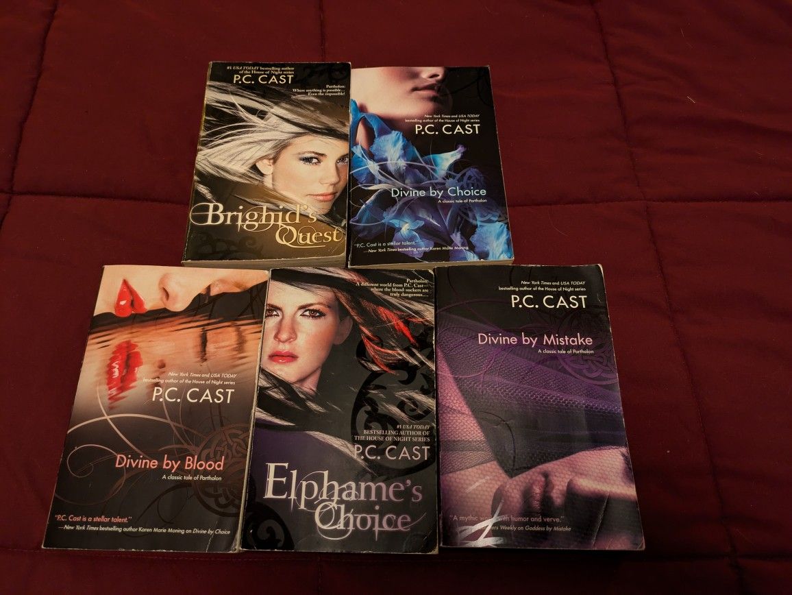 P.C. Cast Young Adult (YA) Books