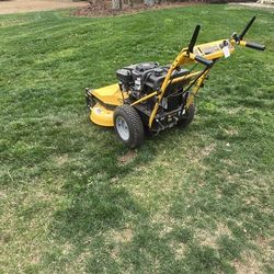 DeWalt 33 in. 344 cc Gas Gear-Drive Wide-Area Walk-Behind Zero-Turn Mower Model DXGMW33344R