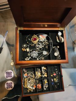 Old costume jewelry