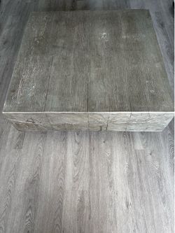 Z Gallerie Timber Coffee Table