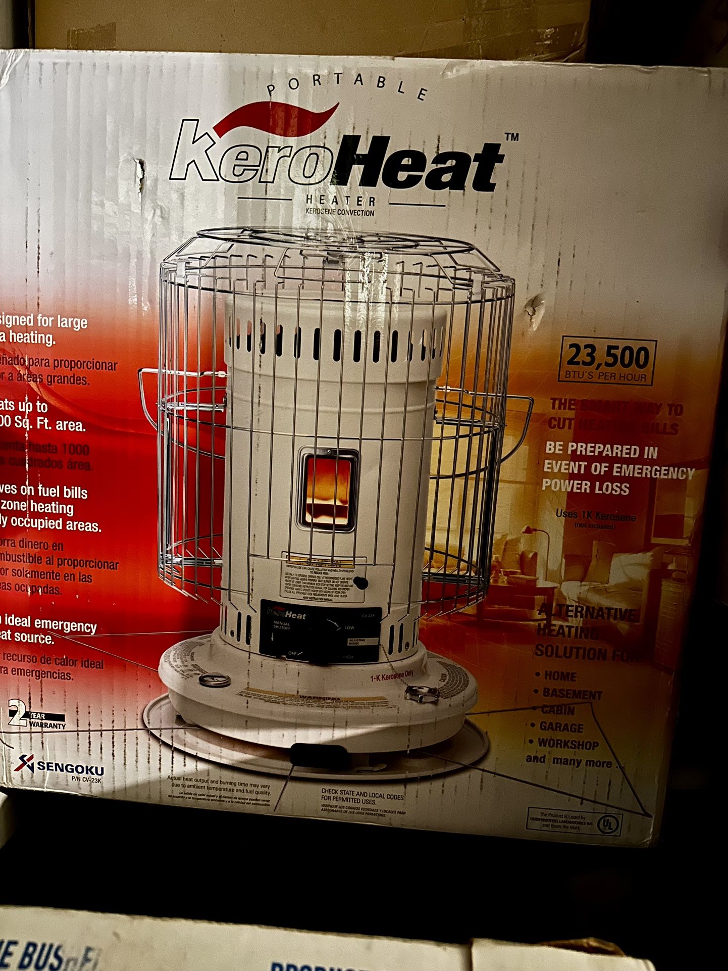 KeroHeat 23k Portable Heater