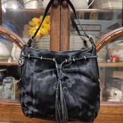 DKNY Calf Hair Shoulder Tote
