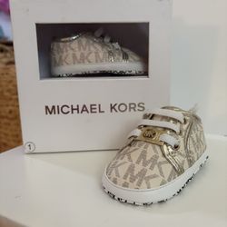 Infant Michael Kors Crib Sneakers