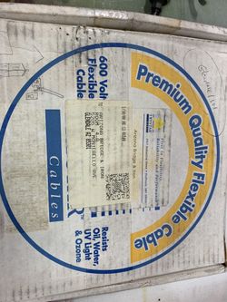 600 volt flexible Cables