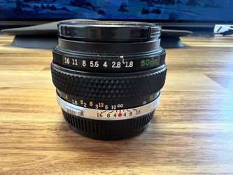 Olympus OM-System Zuiko Auto-S 50mm f1.8 Vintage Lens Professionally Renewed Made in Japan